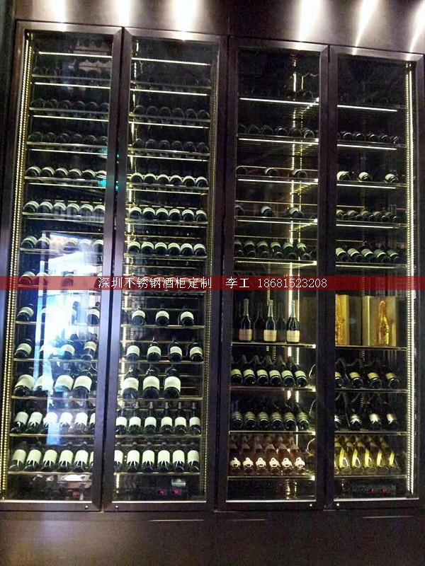 不锈钢酒柜定制-深圳市蕰莎酒柜酒窖有限公司 李工 186-8152-3208